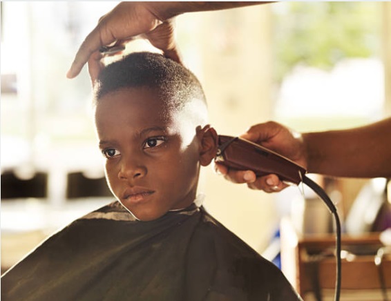 Barbería para Niños y Bebés 5 corte de barbero para ninos
